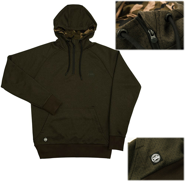 Fox chunk dark olive hoodie sale